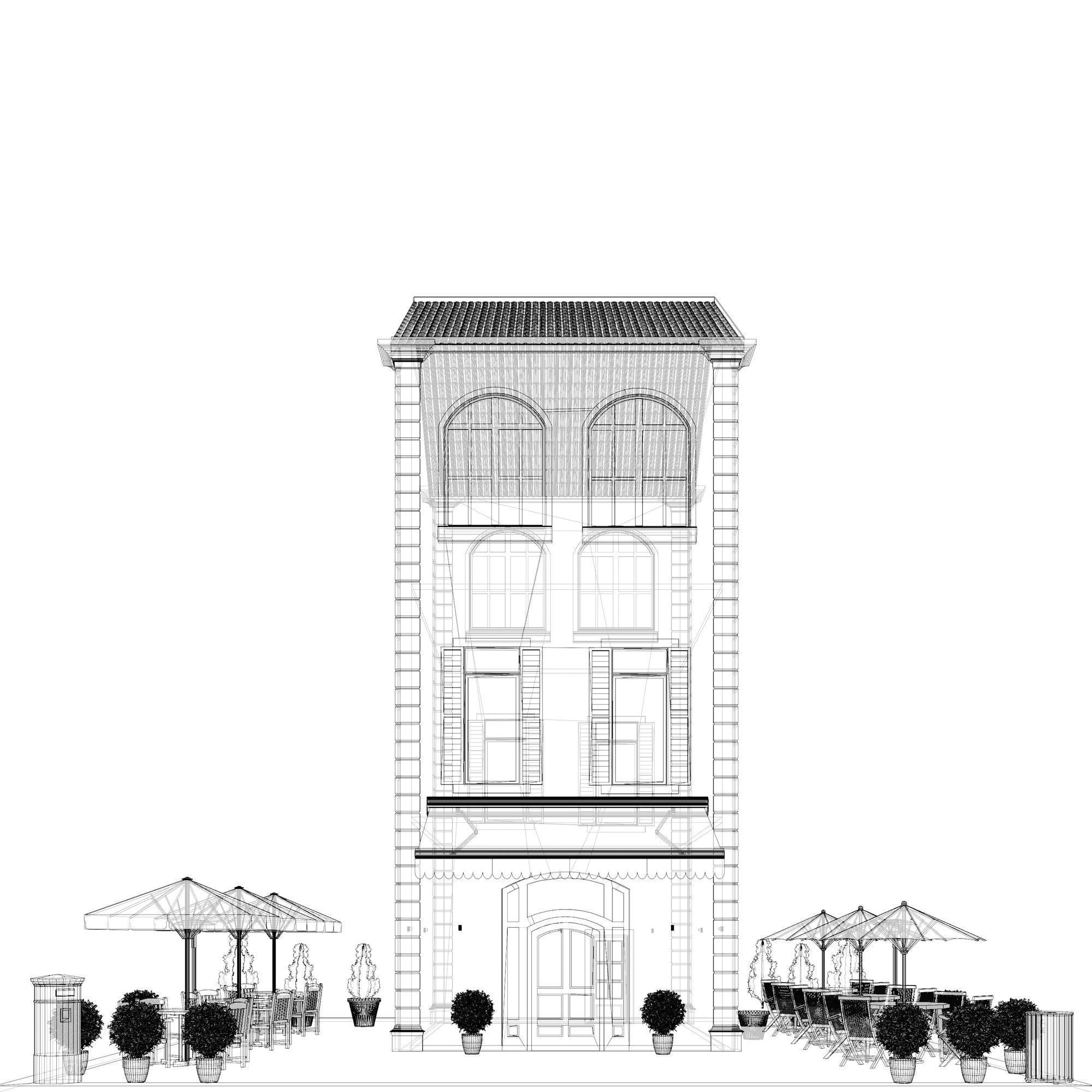 Retro cafe 2023-0006 3D model_8