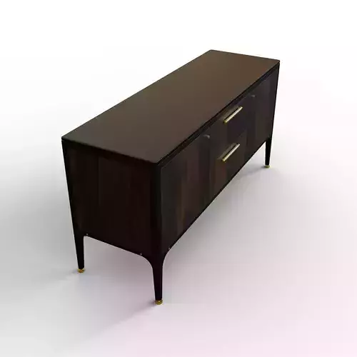 Cabinet Low-poly 3D model