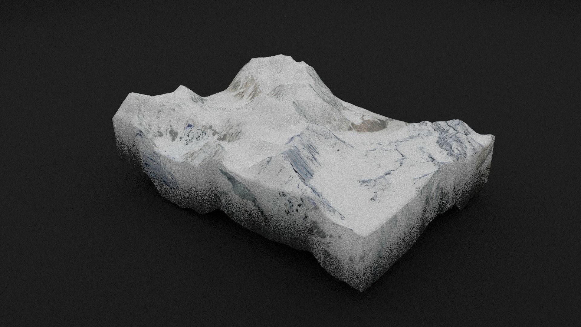 3D model Sia Kangri VR / AR / lowpoly CGTrader