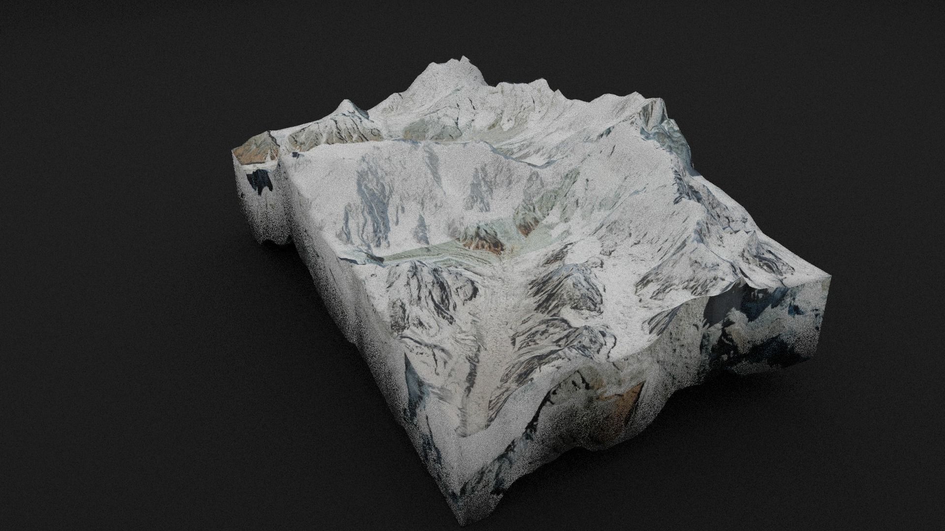 Talung Low-poly 3D model_7