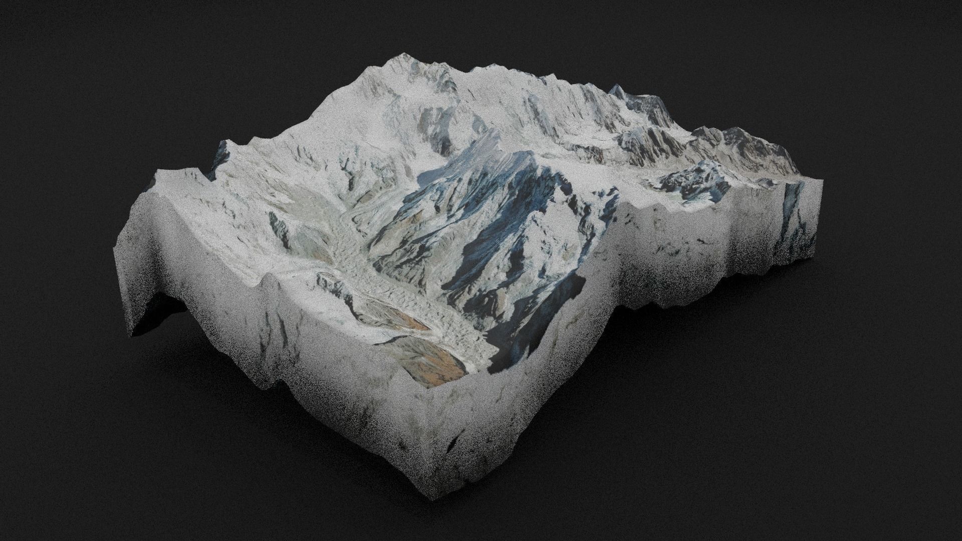 Talung Low-poly 3D model_2