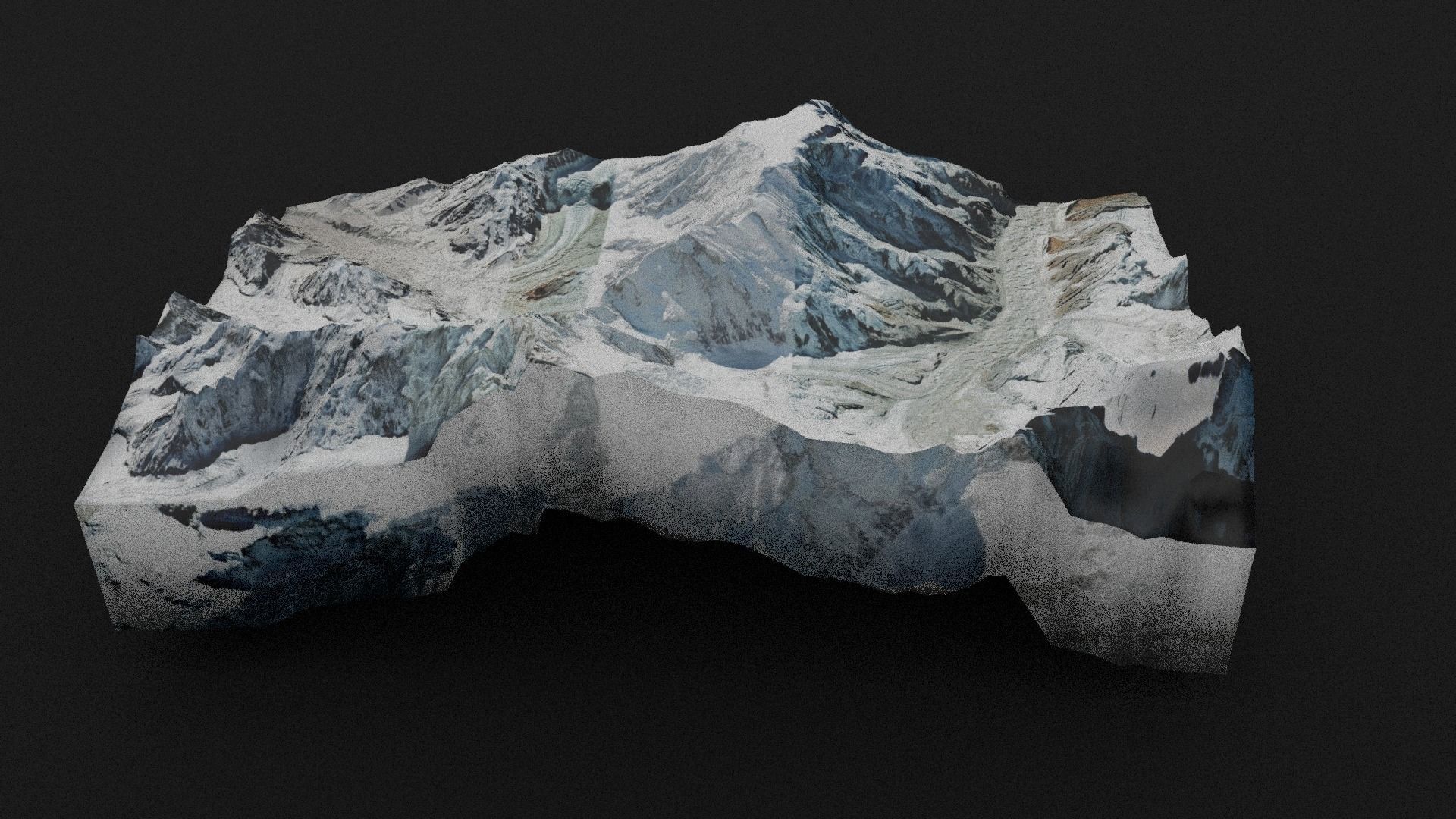 Talung Low-poly 3D model_5