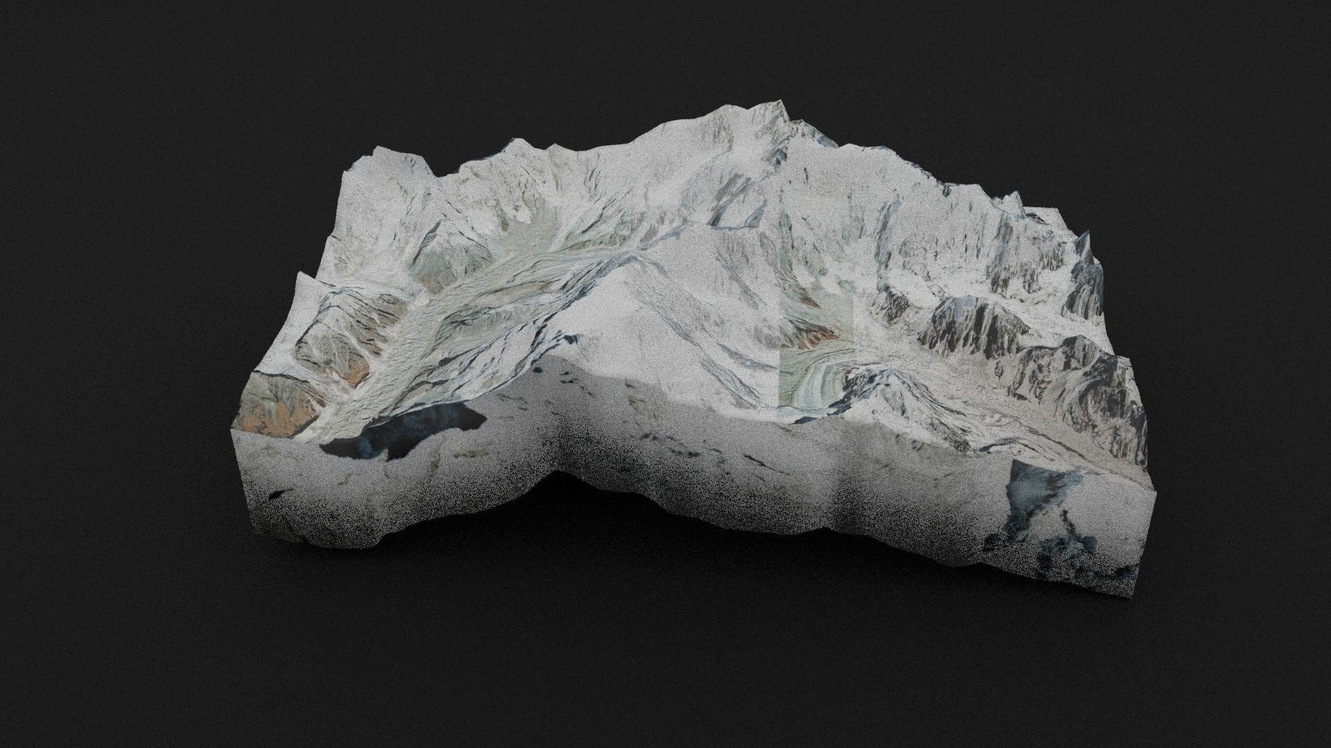 Talung Low-poly 3D model_1