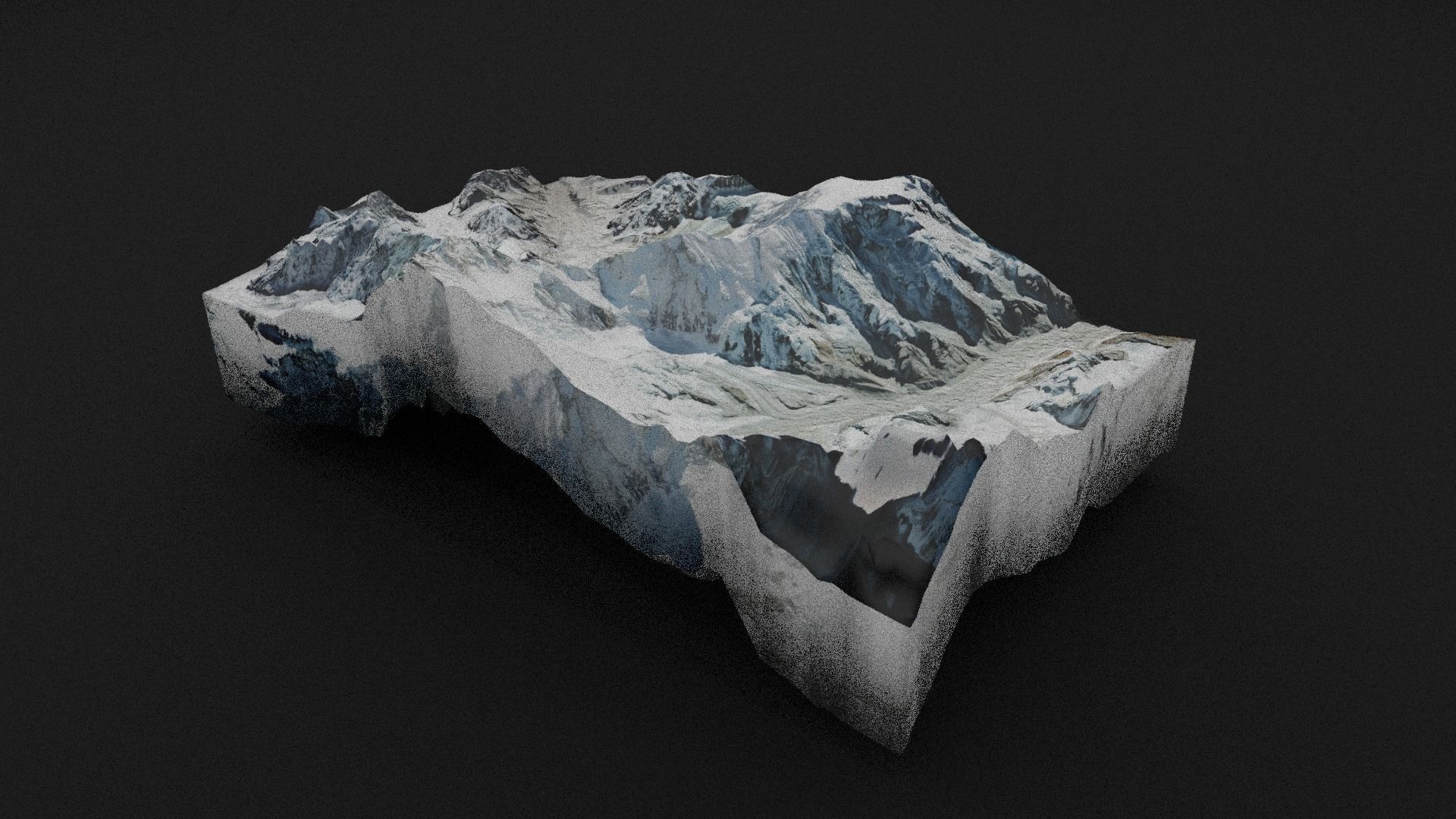 Talung Low-poly 3D model_4