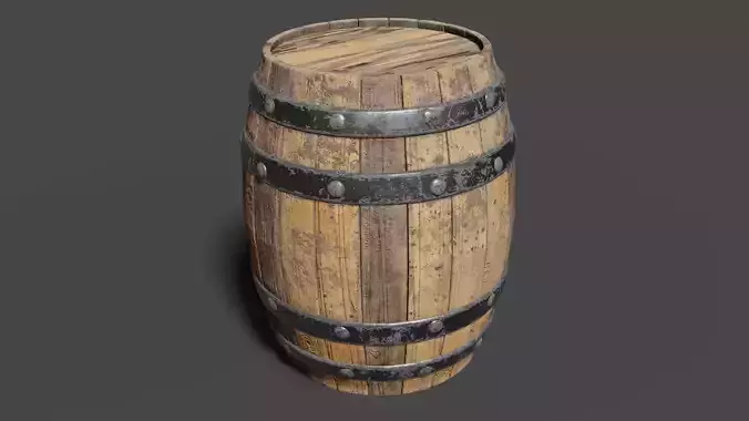 Wooden Barrel