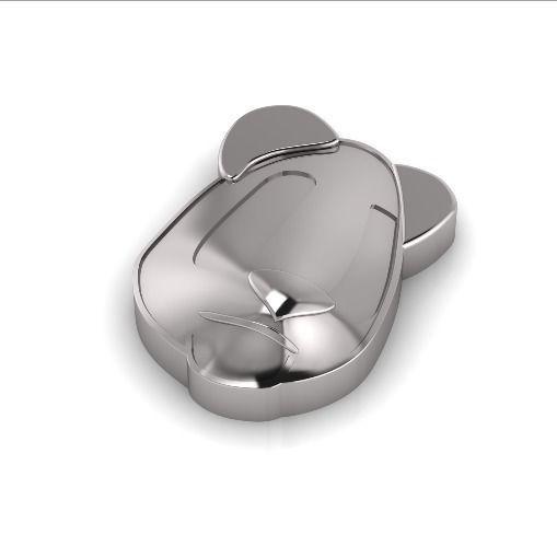 Dog head Model 3616 3D print model_1