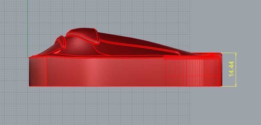 Dog head Model 3616 3D print model_7