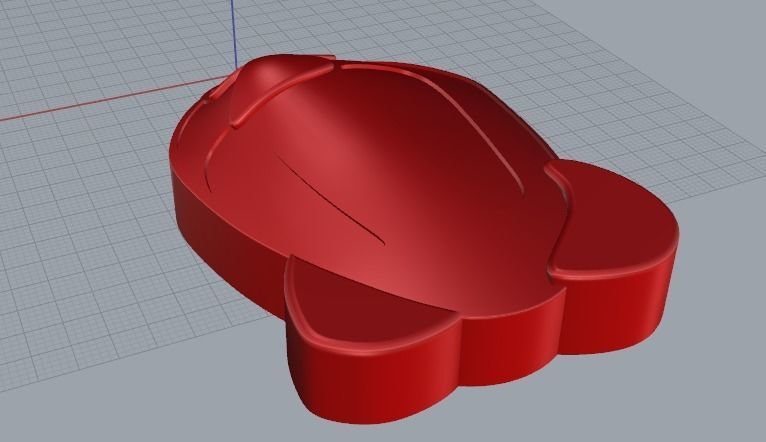 Dog head Model 3616 3D print model_5