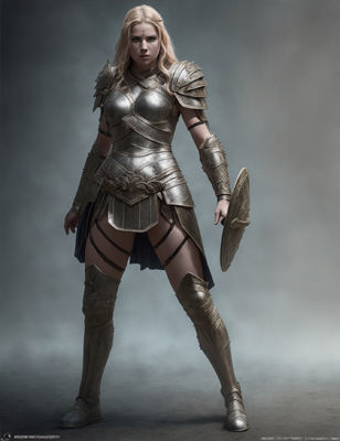 55 RPG Characters 3D model_2