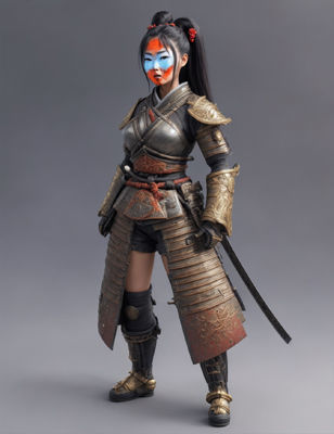 55 RPG Characters 3D model_77