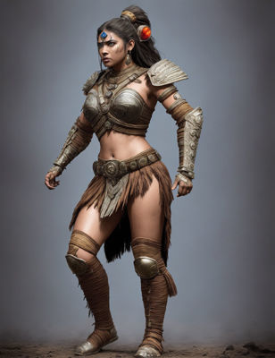 55 RPG Characters 3D model_69