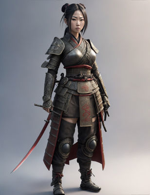 55 RPG Characters 3D model_78
