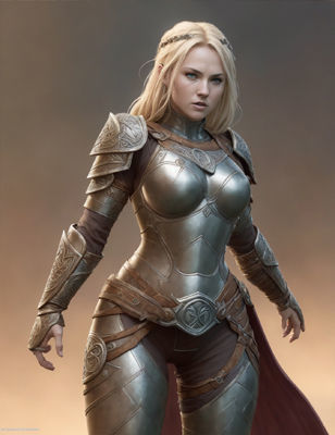 55 RPG Characters 3D model_74