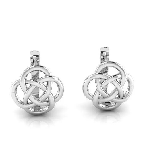 Earrings endless knot Model 3606 3D print model_0