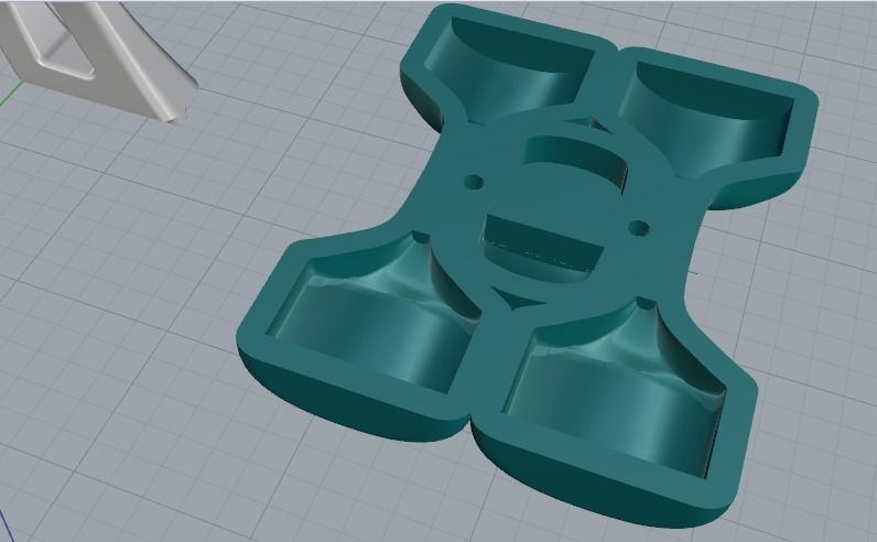 Cufflink Model 3603 3D print model_4
