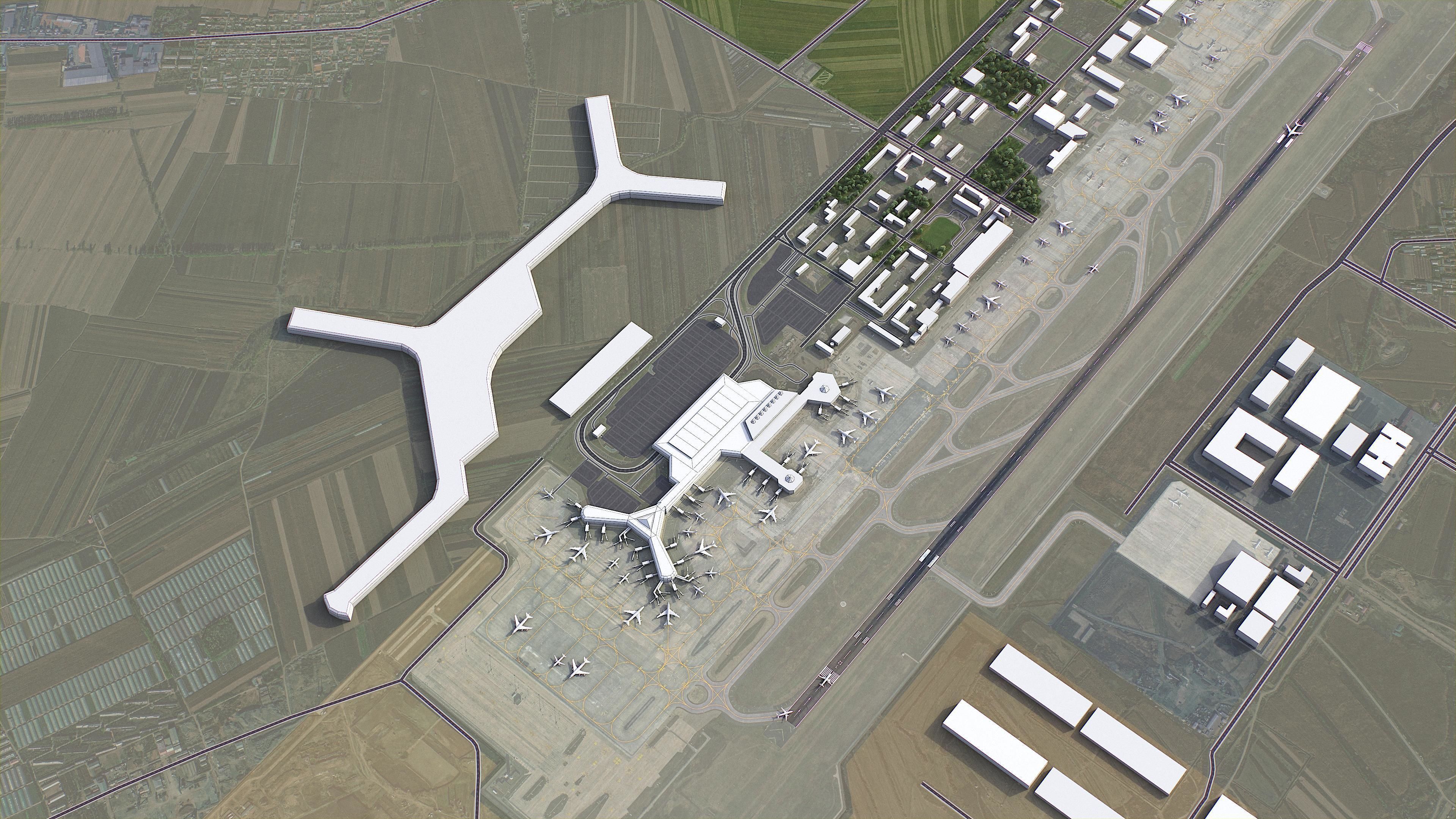 Harbin - 3D City Model Low-poly 3D model_15