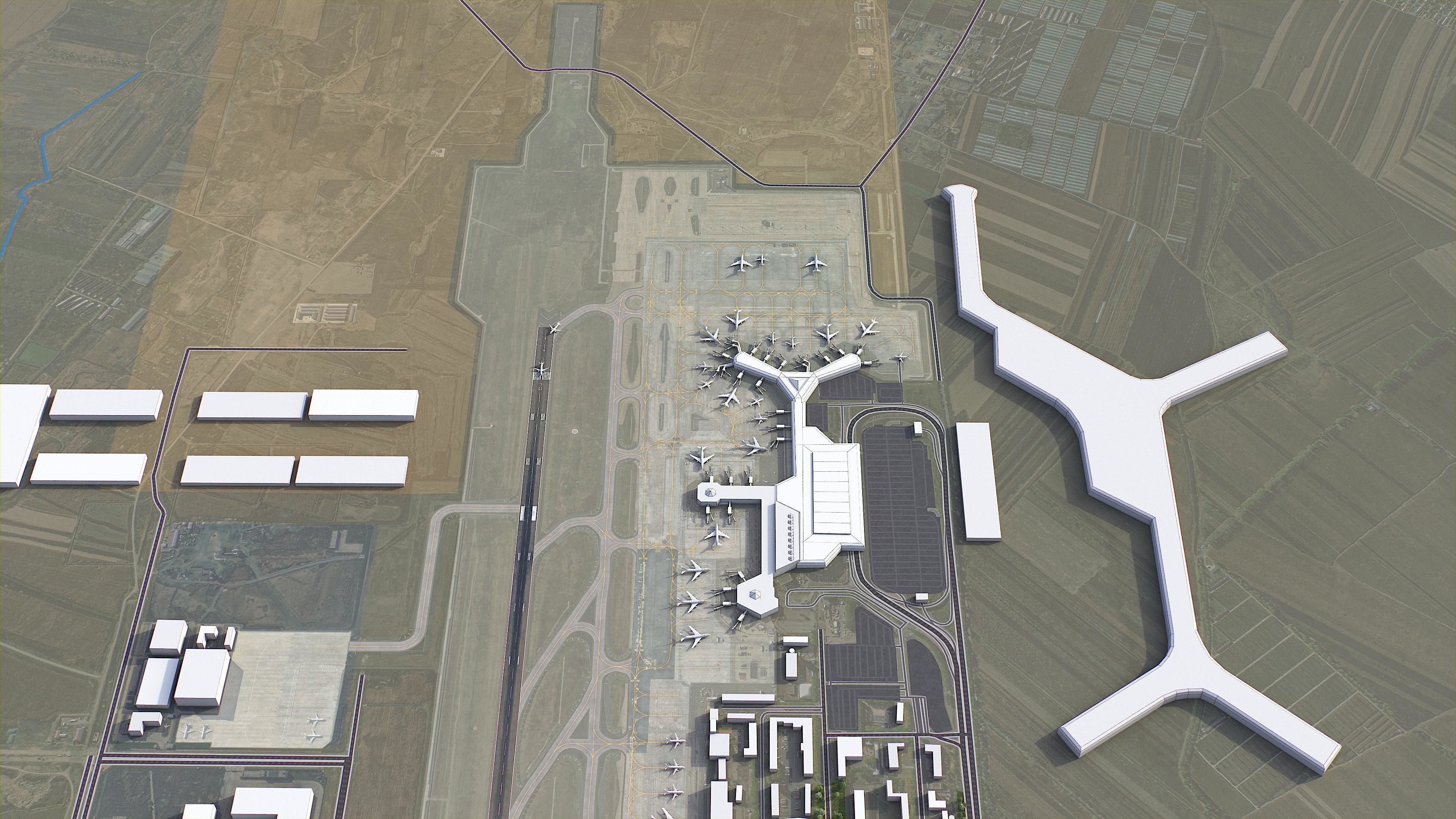 Harbin - 3D City Model Low-poly 3D model_17