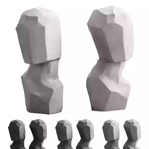 337 interior sculptures 13 abstract head artwork Rory Menage P02