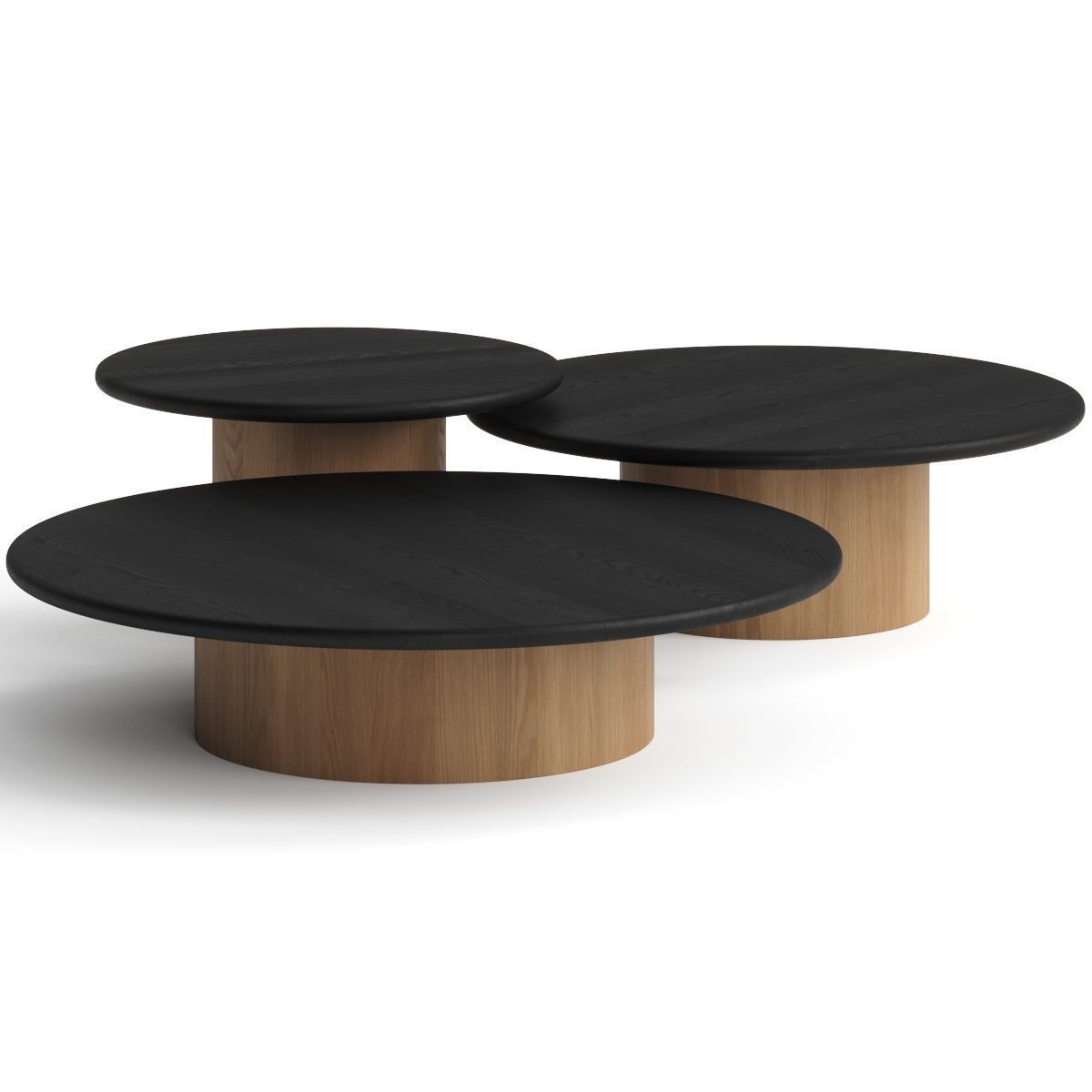 Fred Rigby Studio Raindrop Coffee Table Set 3D model_2