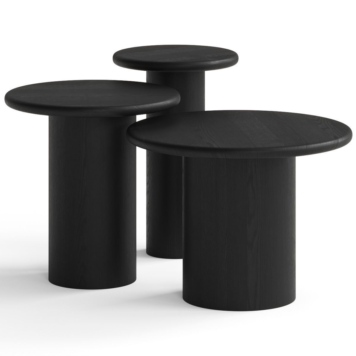 Fred Rigby Studio Raindrop Side Table Set 3D model_1