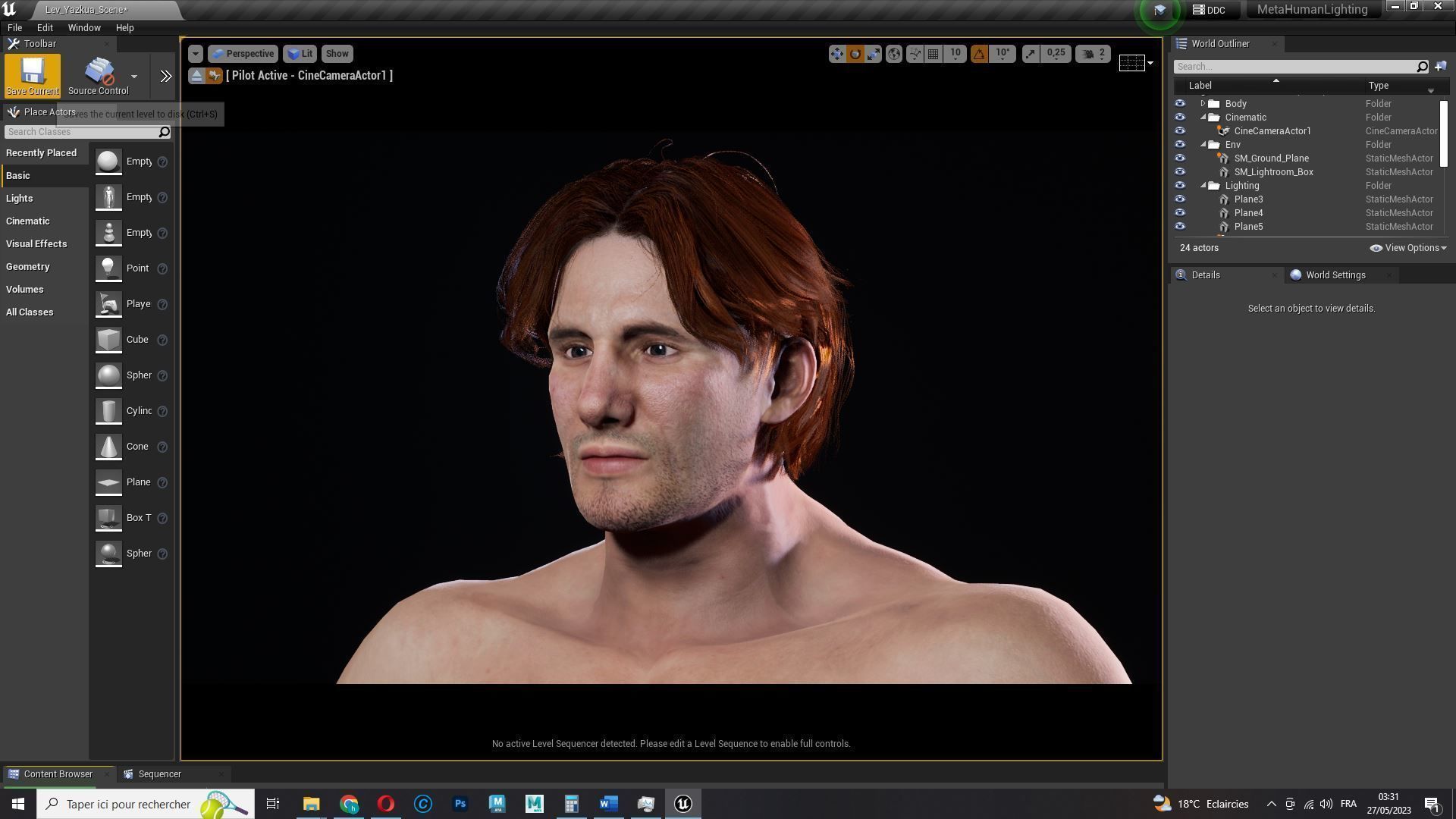 Free Male Body-low poly Free low-poly 3D model_22