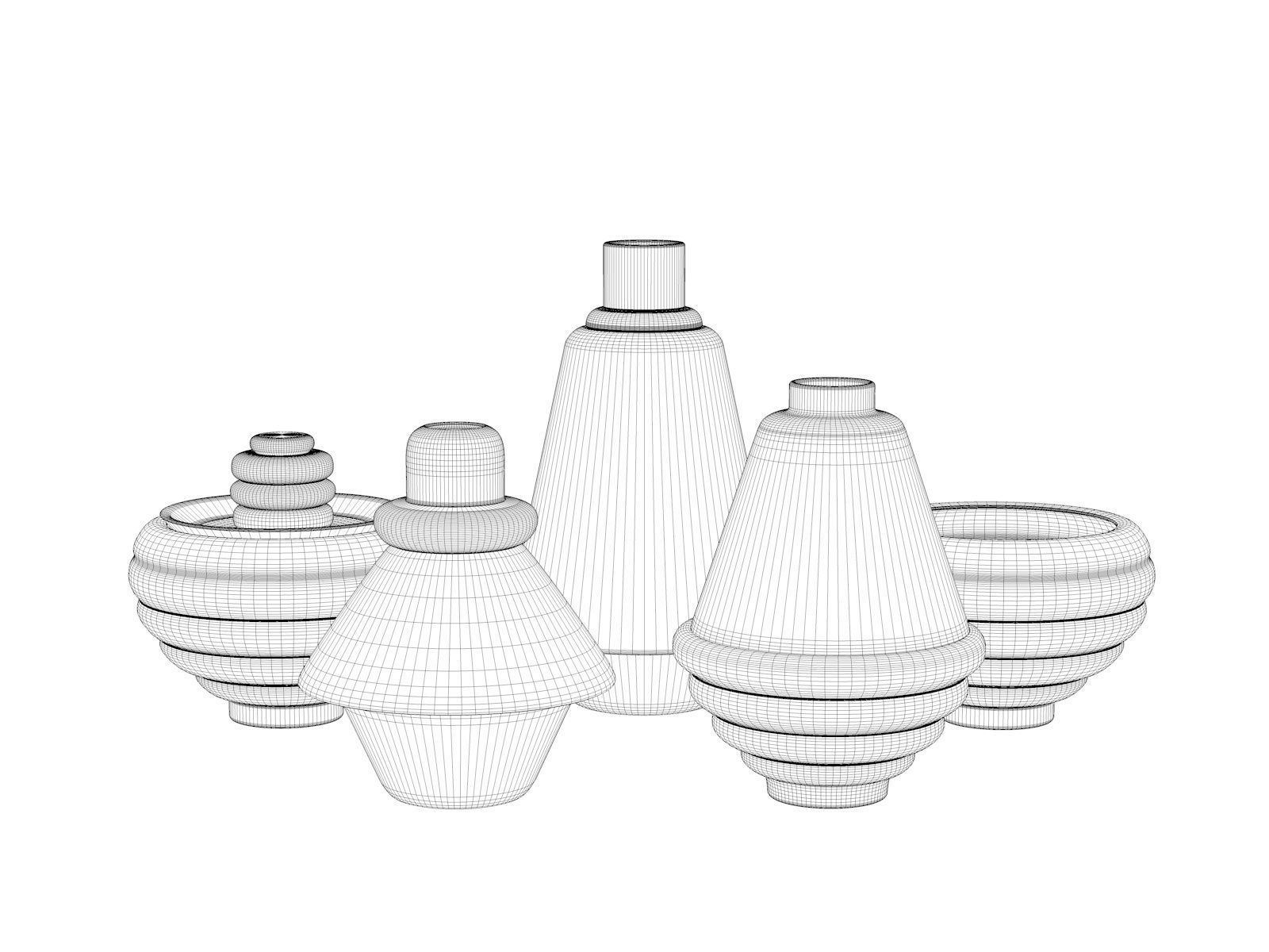 Laura Vases 3D model_3