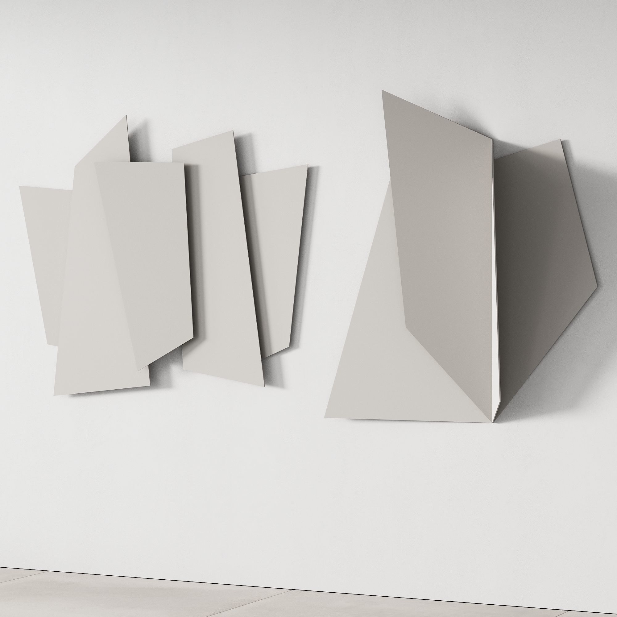 342 decorative wall art 19 minimal classic metal artwork 02 3D model_2