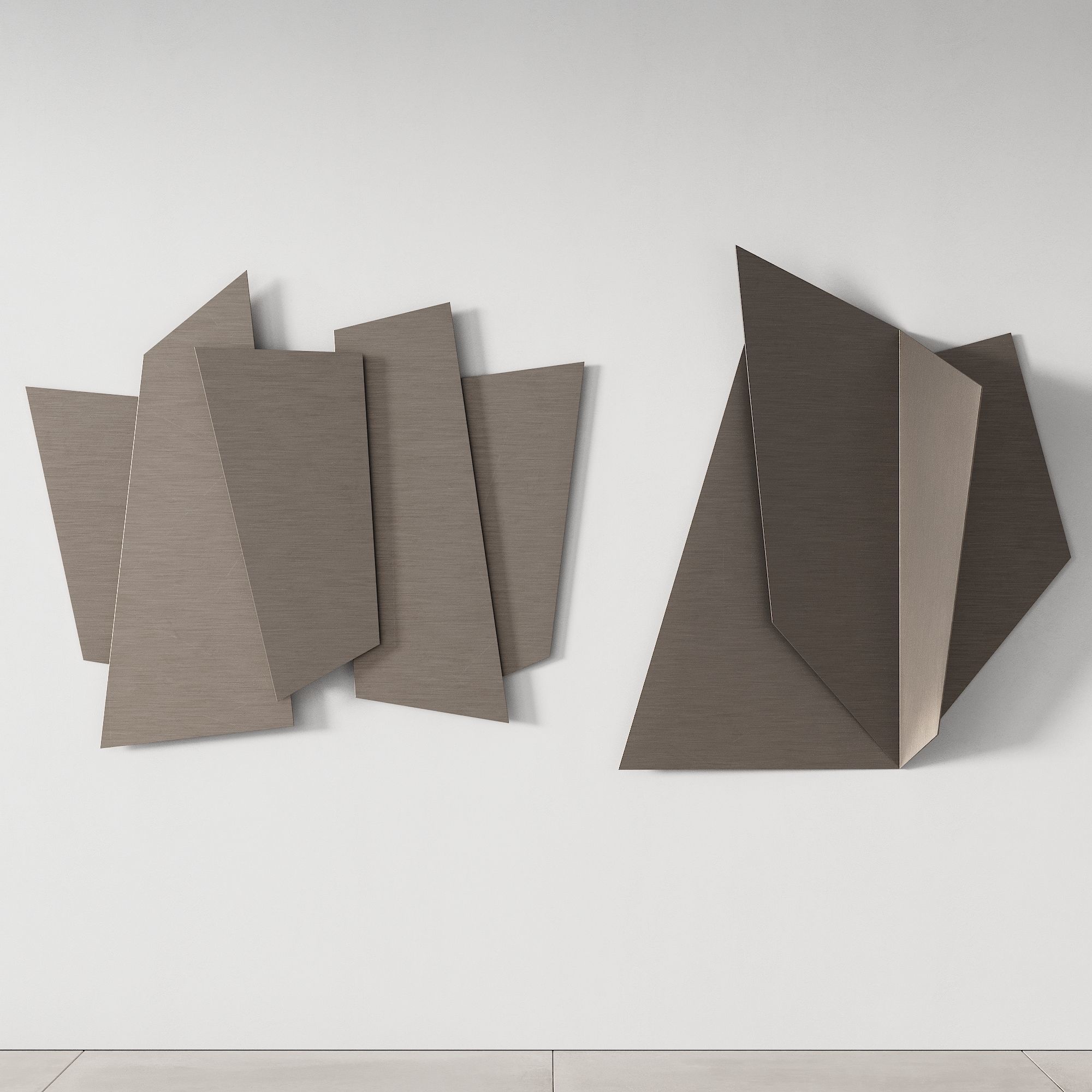 342 decorative wall art 19 minimal classic metal artwork 02 3D model_4