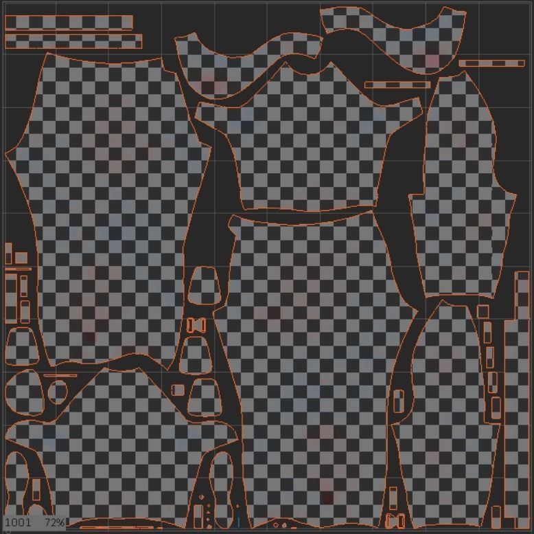 MILITARY Game Ready Crye G3 Uniform  Low-poly 3D model_28