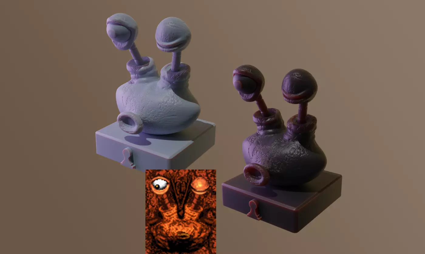 Chess Pack Squirt from DKC3 3D print model