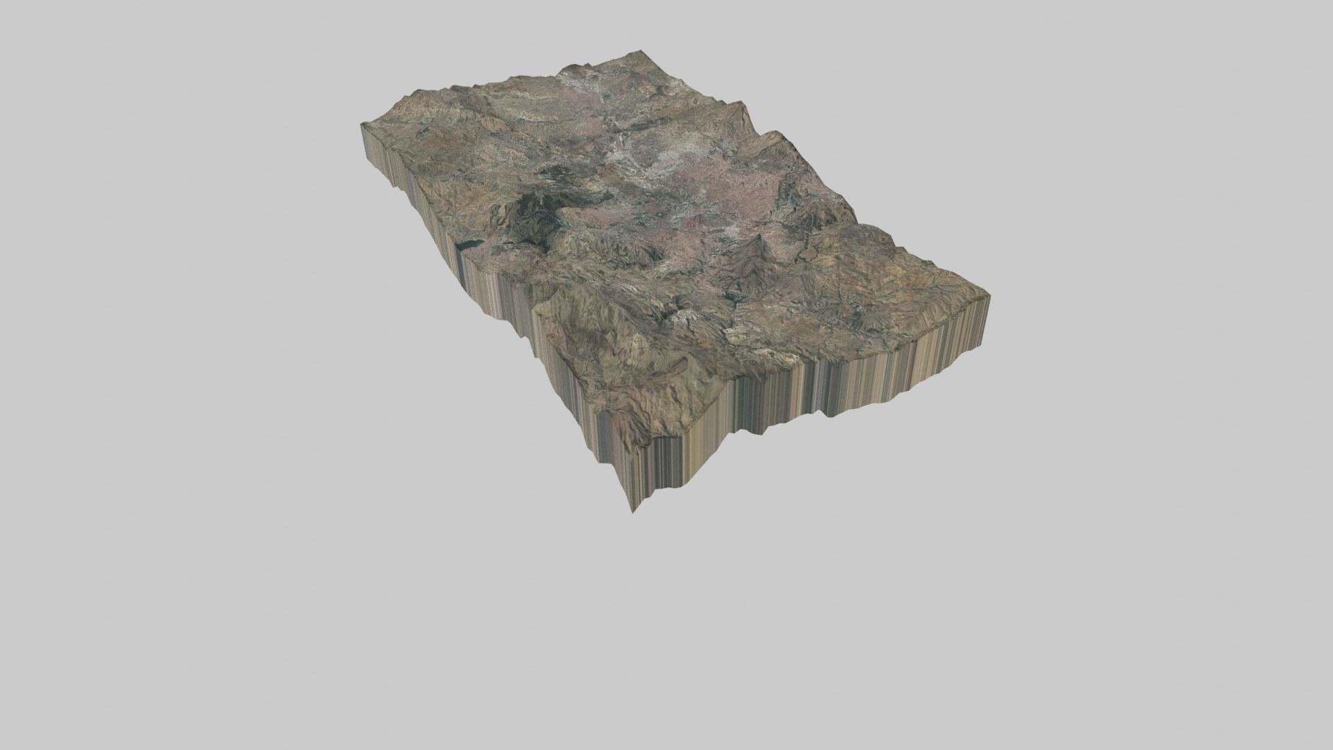 ANKARA City  Low-poly 3D model_1