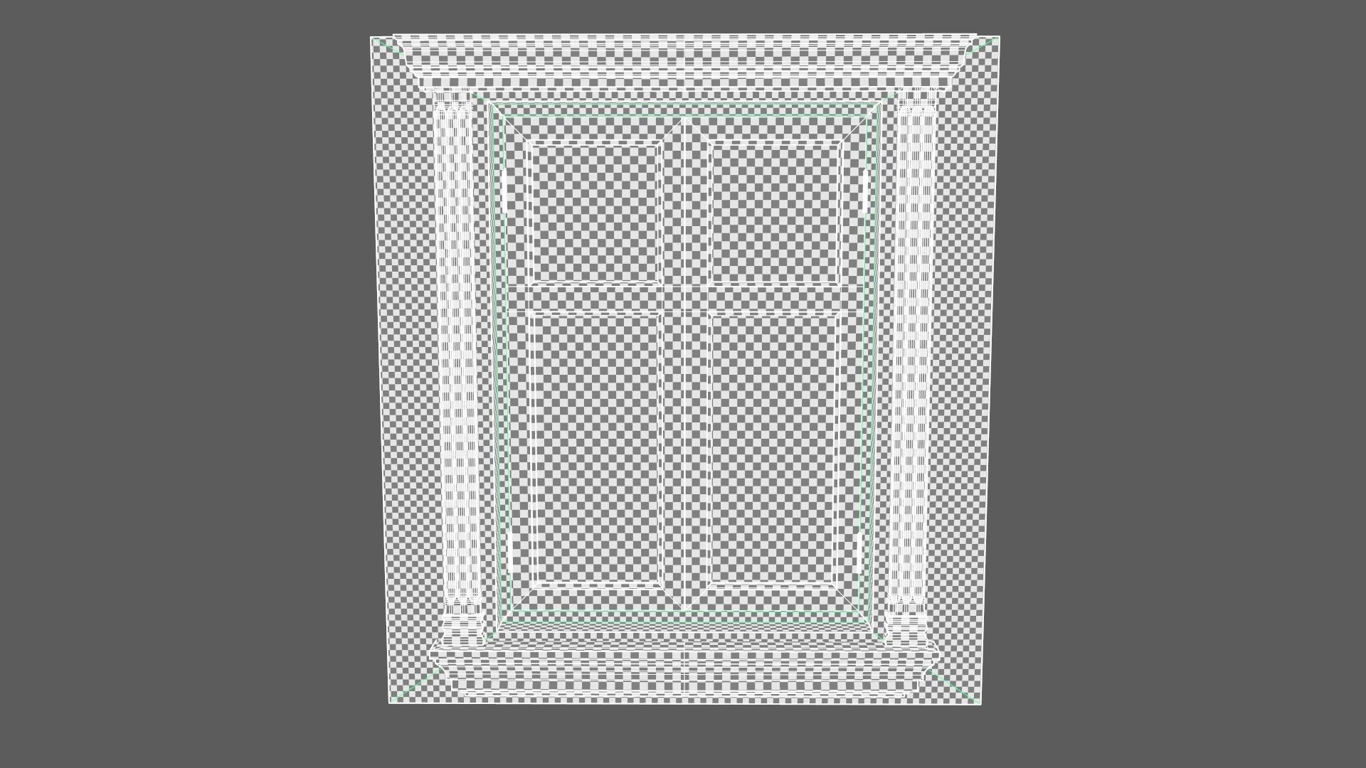 Window Styles Exterior Architecture Facade Design Residential  Free low-poly 3D model_9