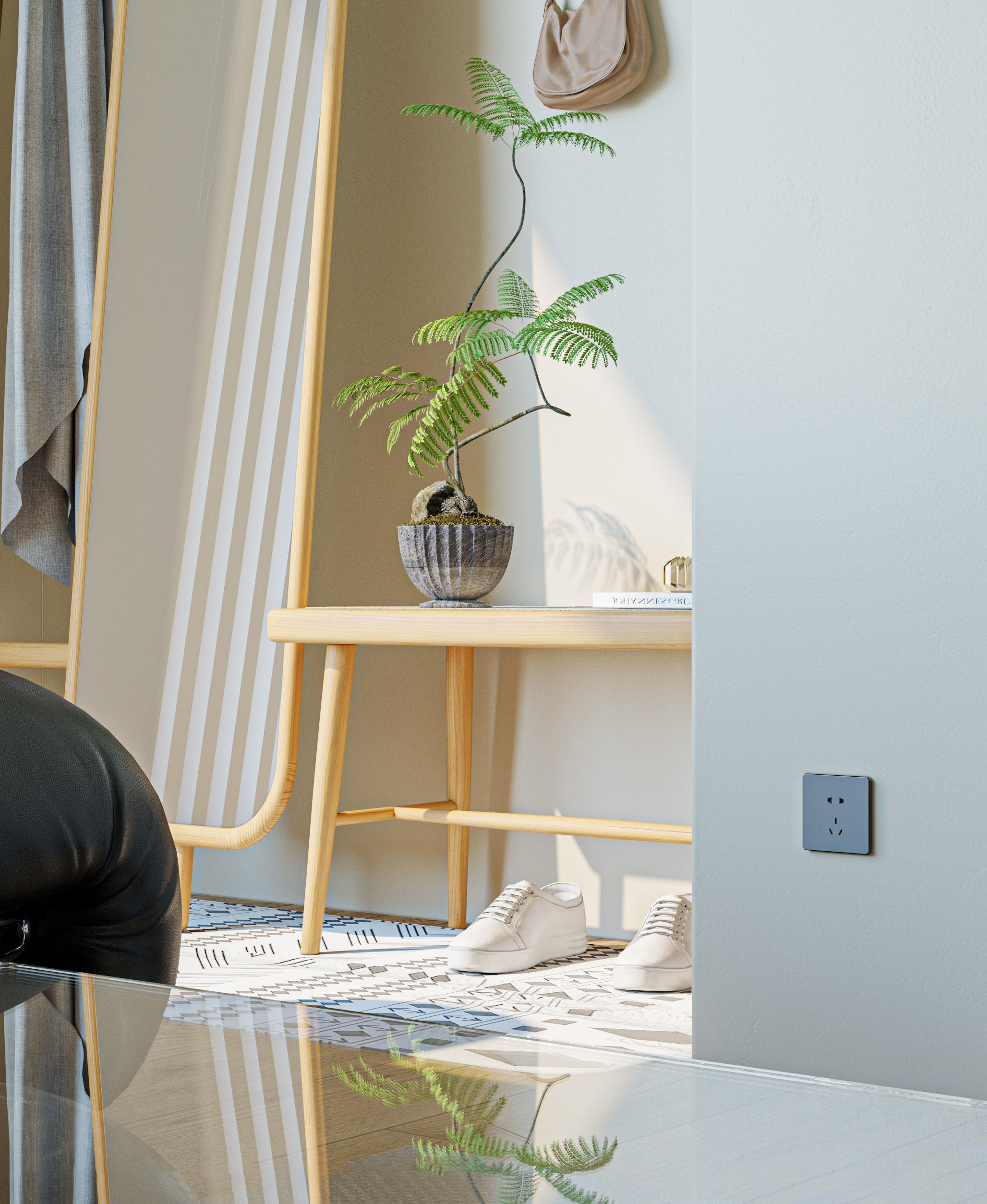 3D Model of Modern Apartment Interior Design 3D model_7