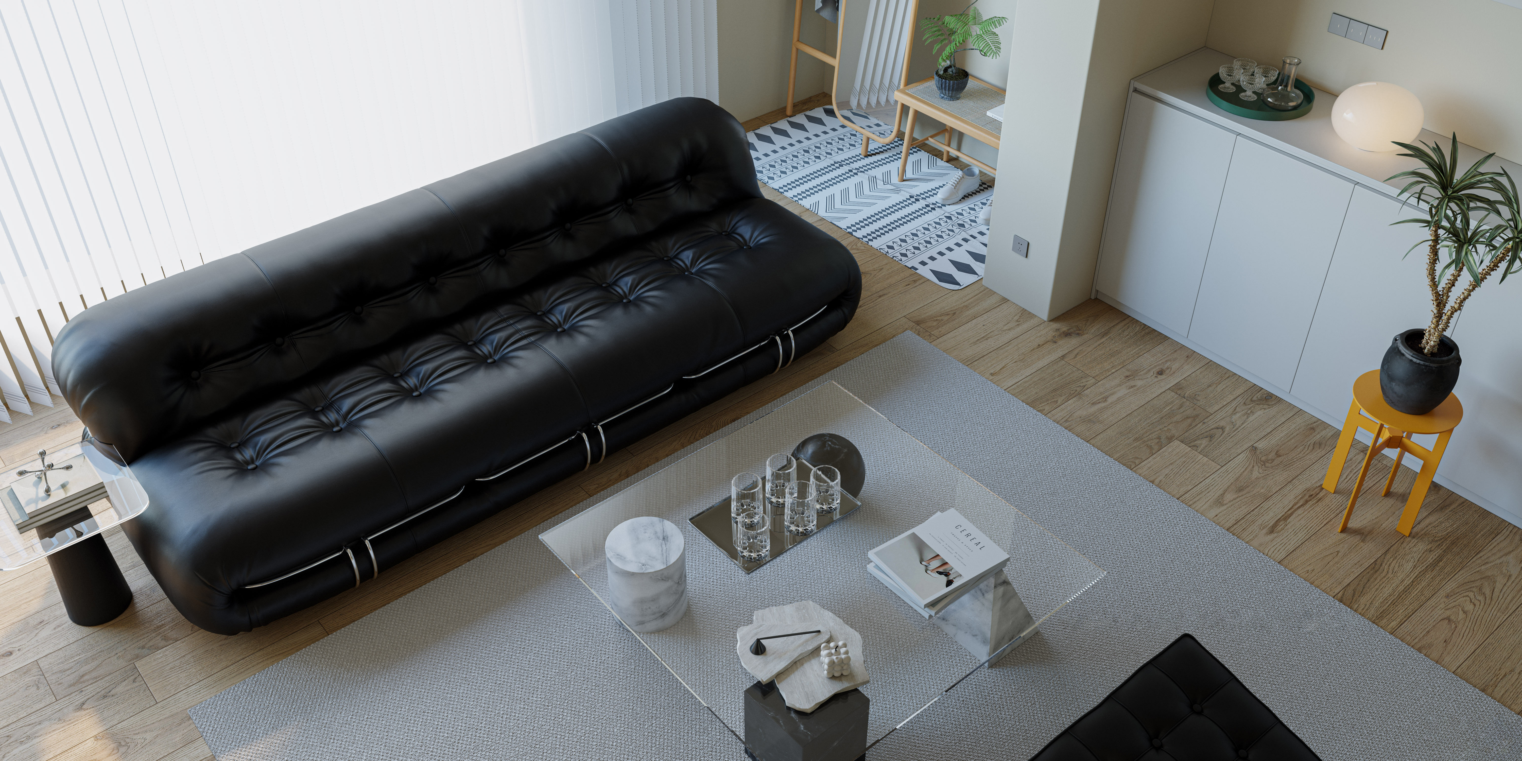 3D Model of Modern Apartment Interior Design 3D model_1