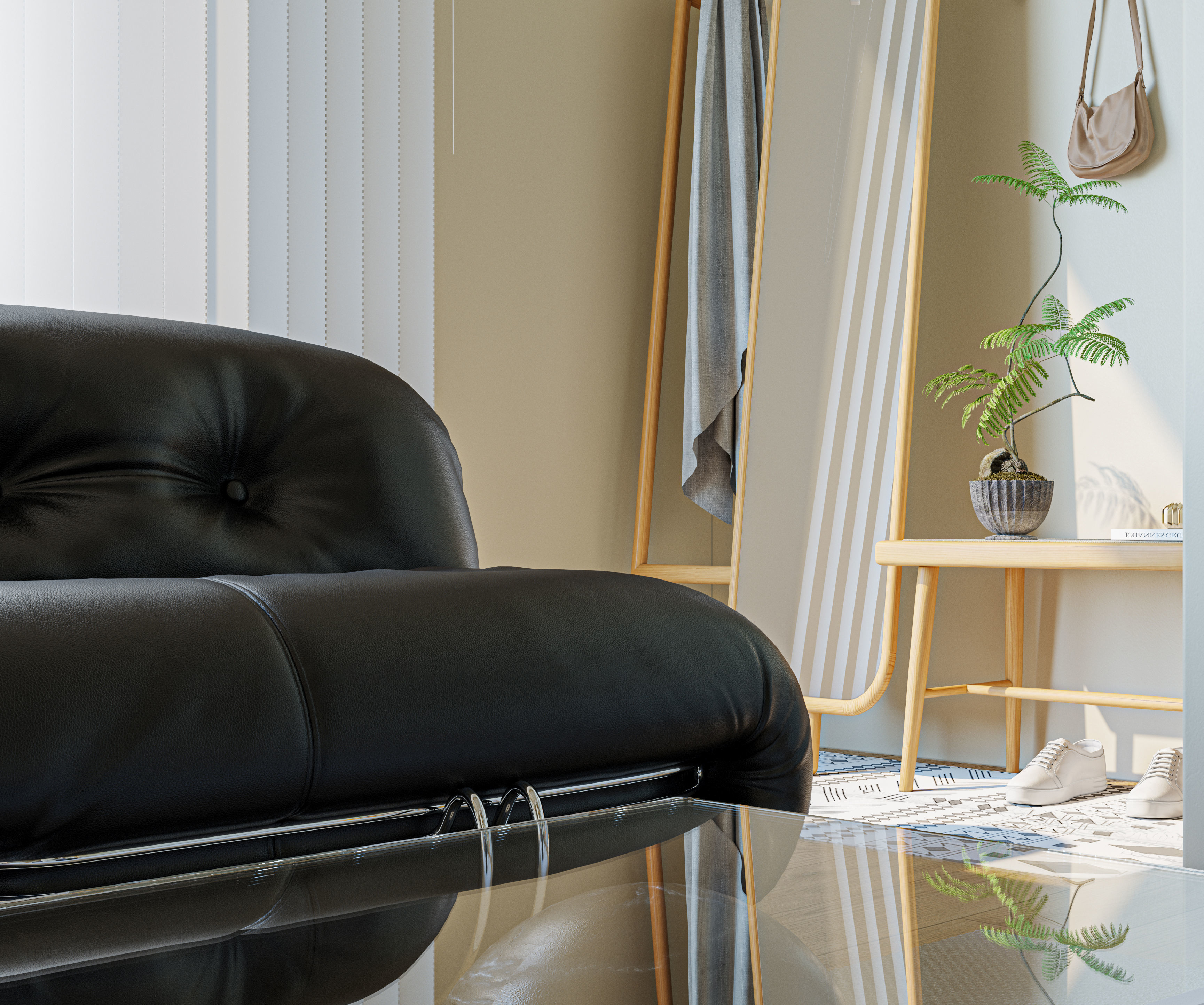 3D Model of Modern Apartment Interior Design 3D model_8