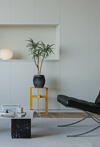 3D Model of Modern Apartment Interior Design 3D model 3