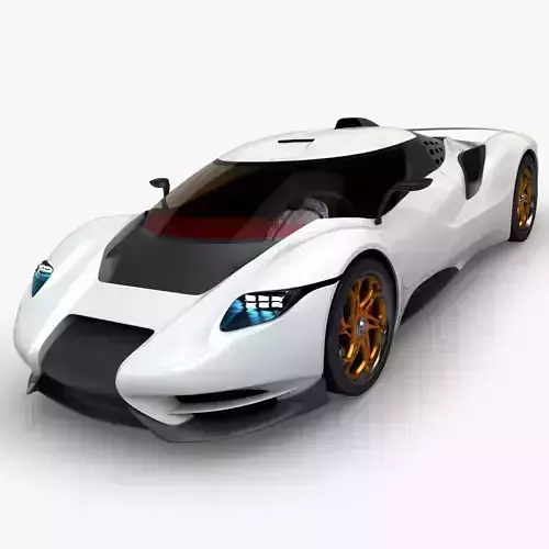 Anaconda GT - 3v3 3D model