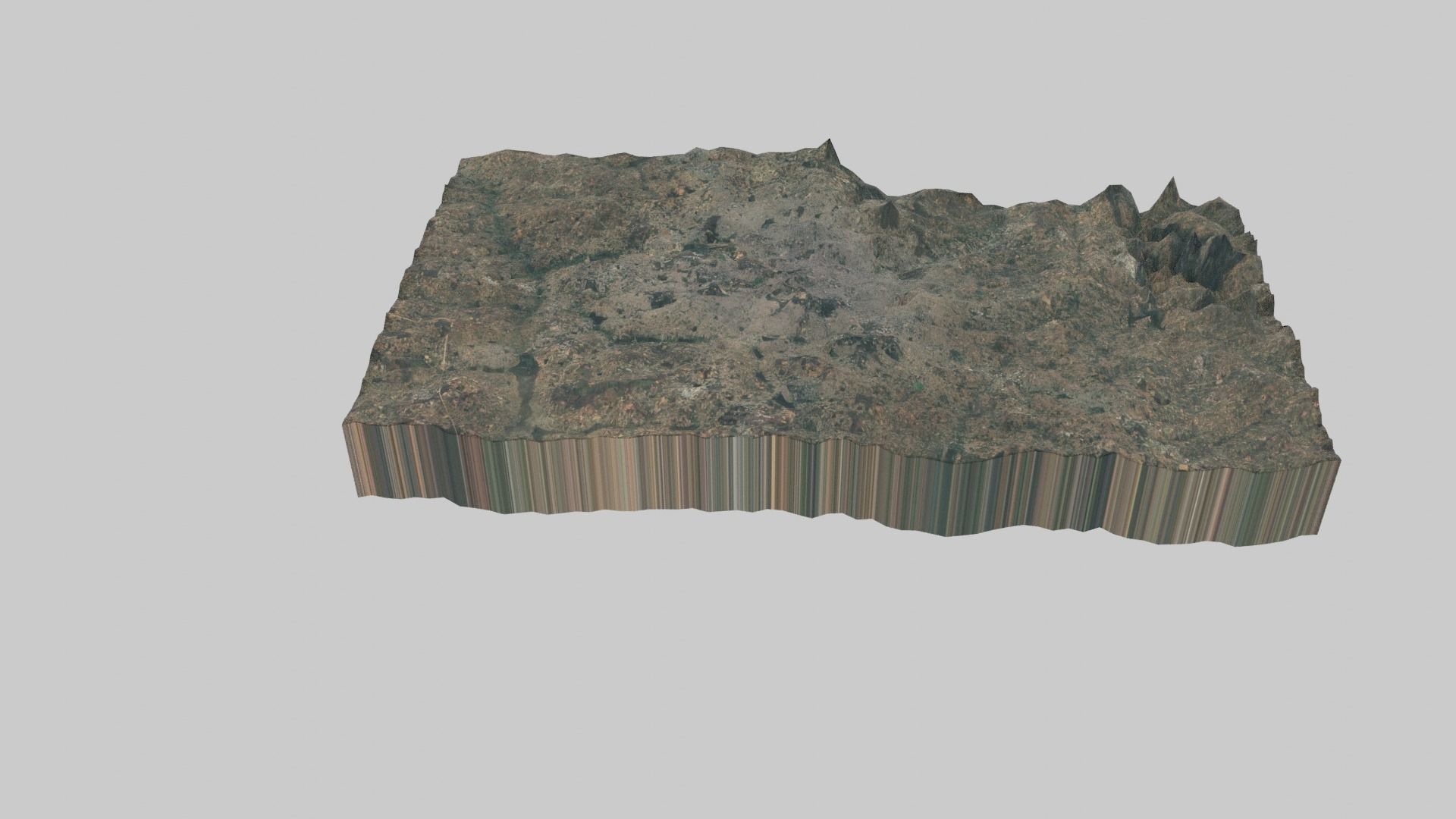 Bangalore City  Low-poly 3D model_4