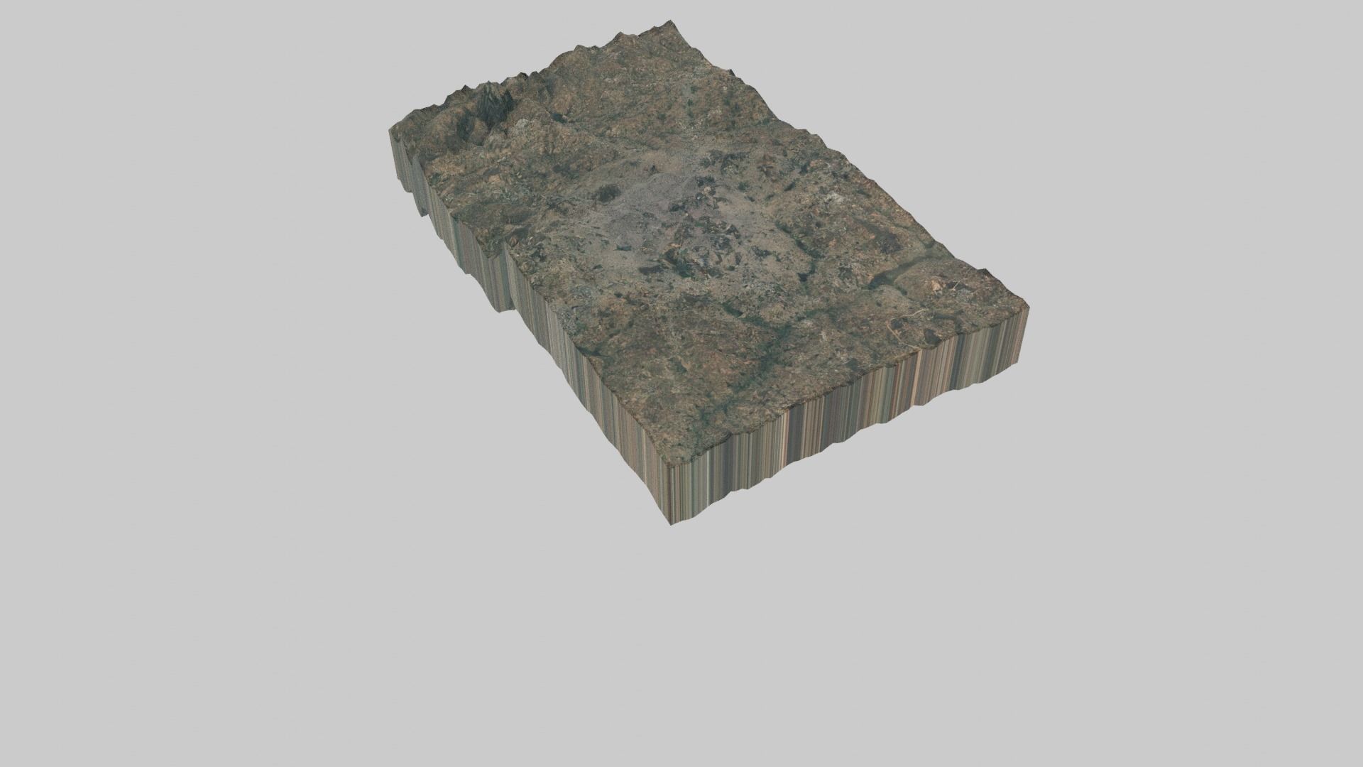 Bangalore City  Low-poly 3D model_1