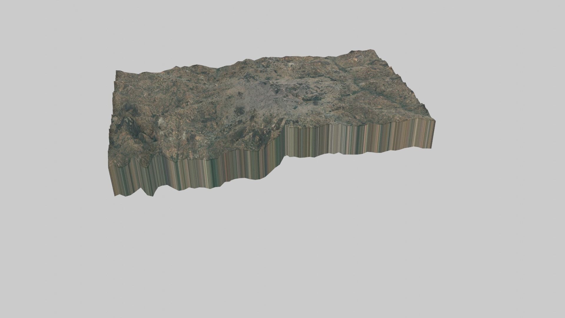 Bangalore City  Low-poly 3D model_7