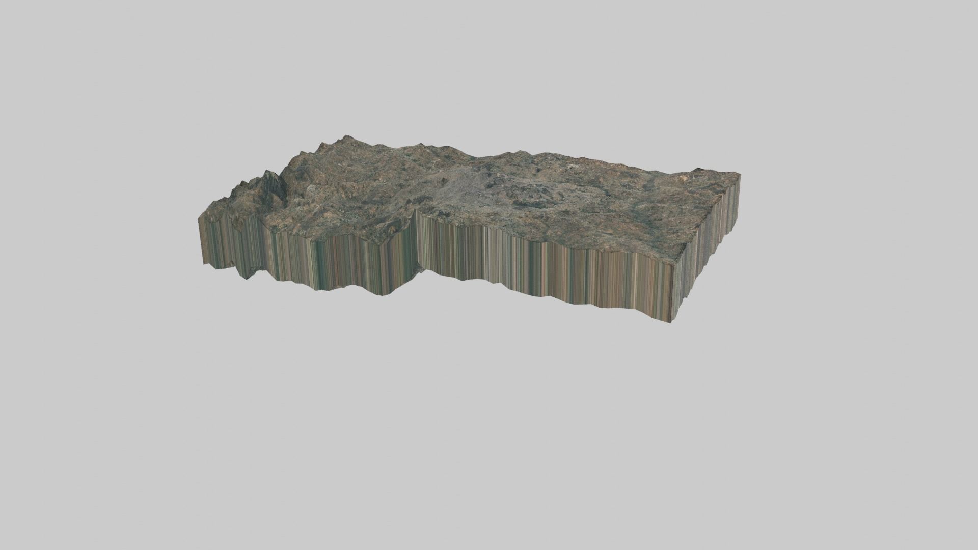 Bangalore City  Low-poly 3D model_3