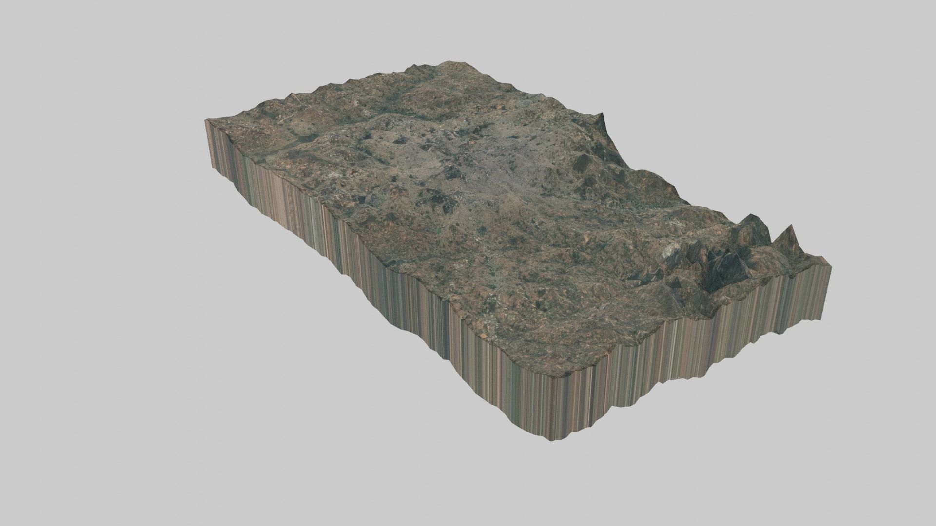 Bangalore City  Low-poly 3D model_5