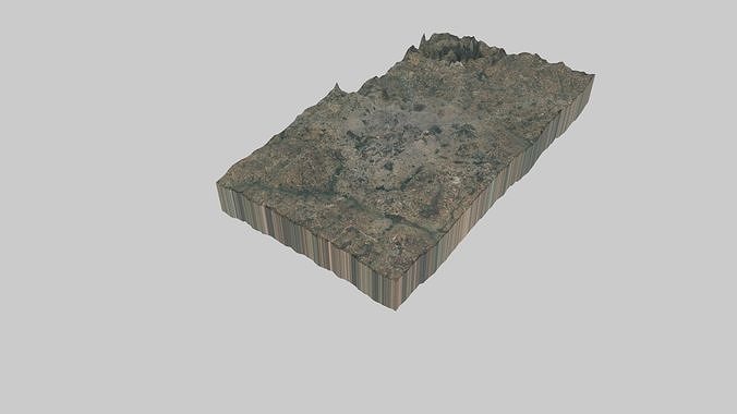 Bangalore City  Low-poly 3D model
