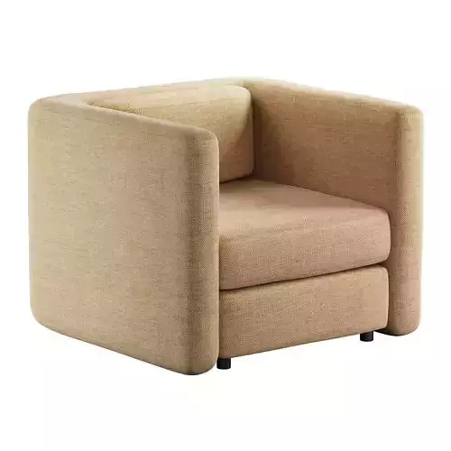 350 Pierre Frey Virgule Armchair by Christophe Delcourt