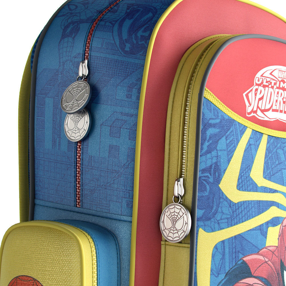 Backpack Spider man 3D model_4