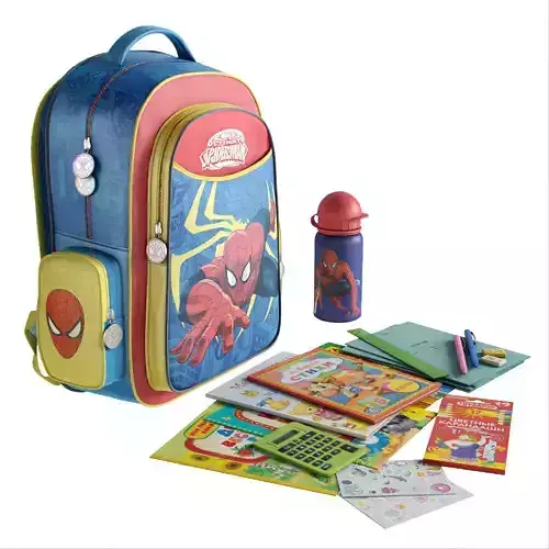 Backpack Spider man 3D model