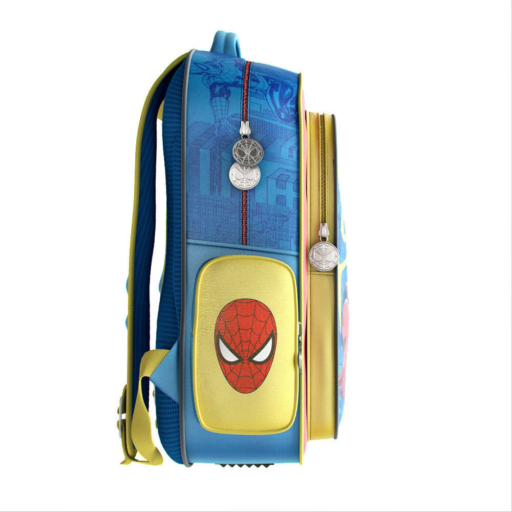 Backpack Spider man 3D model_1