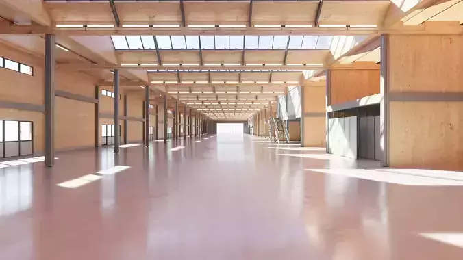 Industrial Warehouse Interior 18