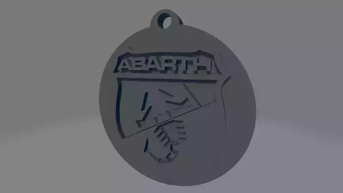 Abarth Keychain