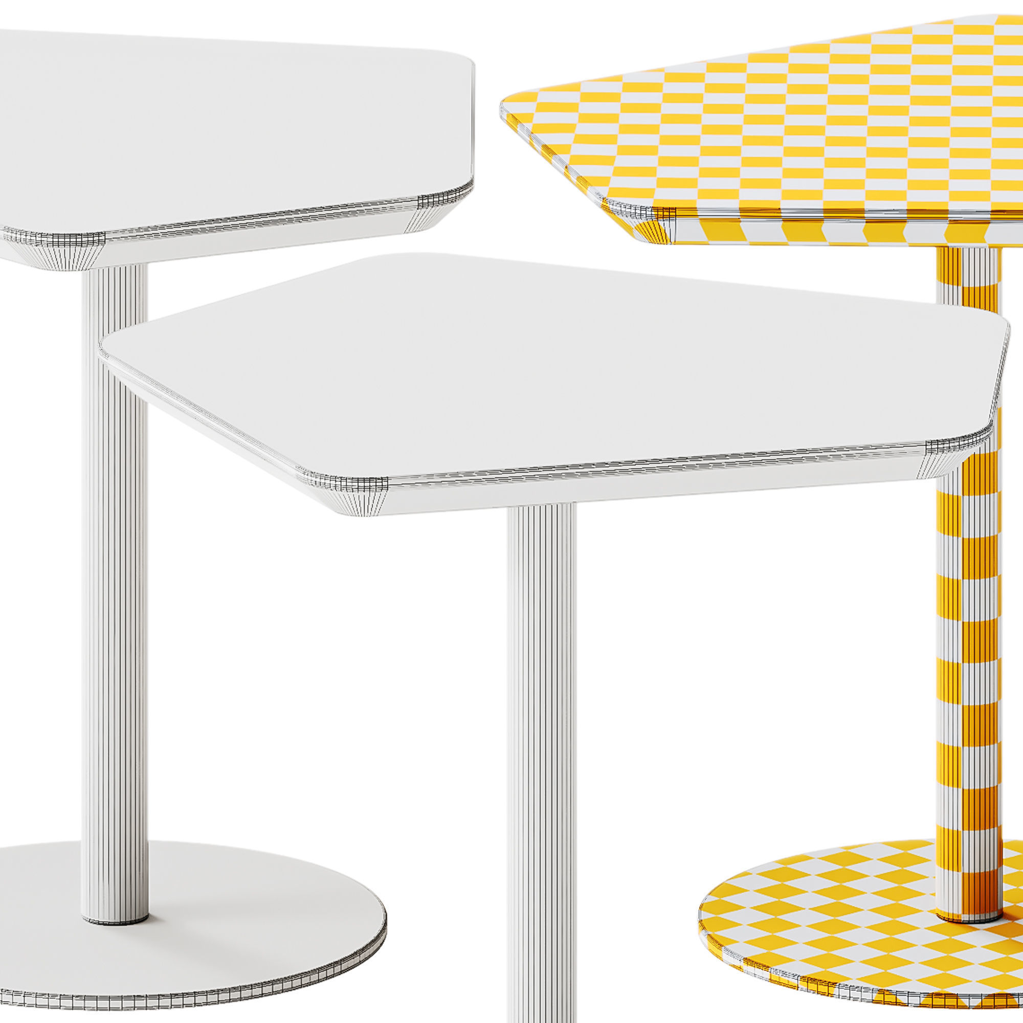 Caruso coffee table by Tomasella 3D model_5